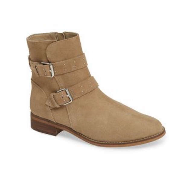 bp Shoes - BP Natural Riley Buckle Strap Bootie